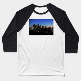 Los Angeles at Dusk Baseball T-Shirt